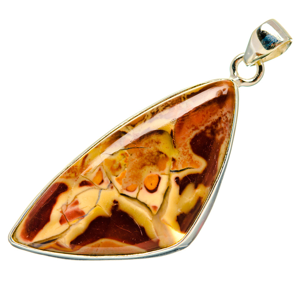 Butterfly Jasper Pendants handcrafted by Ana Silver Co - PD28421 - Photo 2