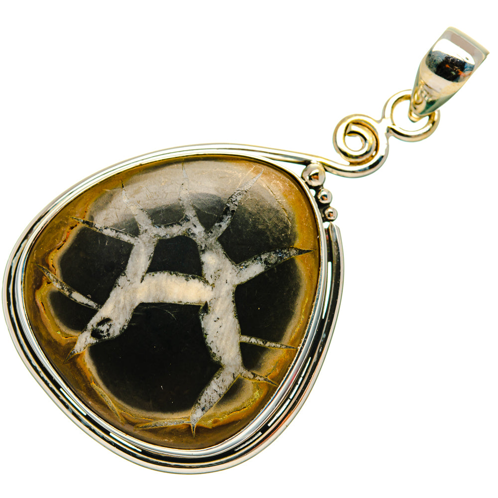Septarian Geode Pendants handcrafted by Ana Silver Co - PD28439 - Photo 2