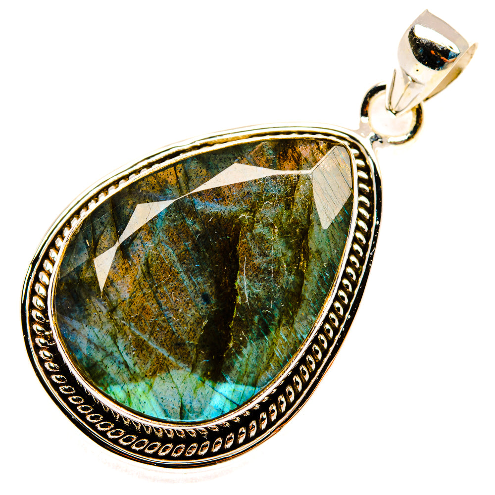 Labradorite Pendants handcrafted by Ana Silver Co - PD28580 - Photo 2