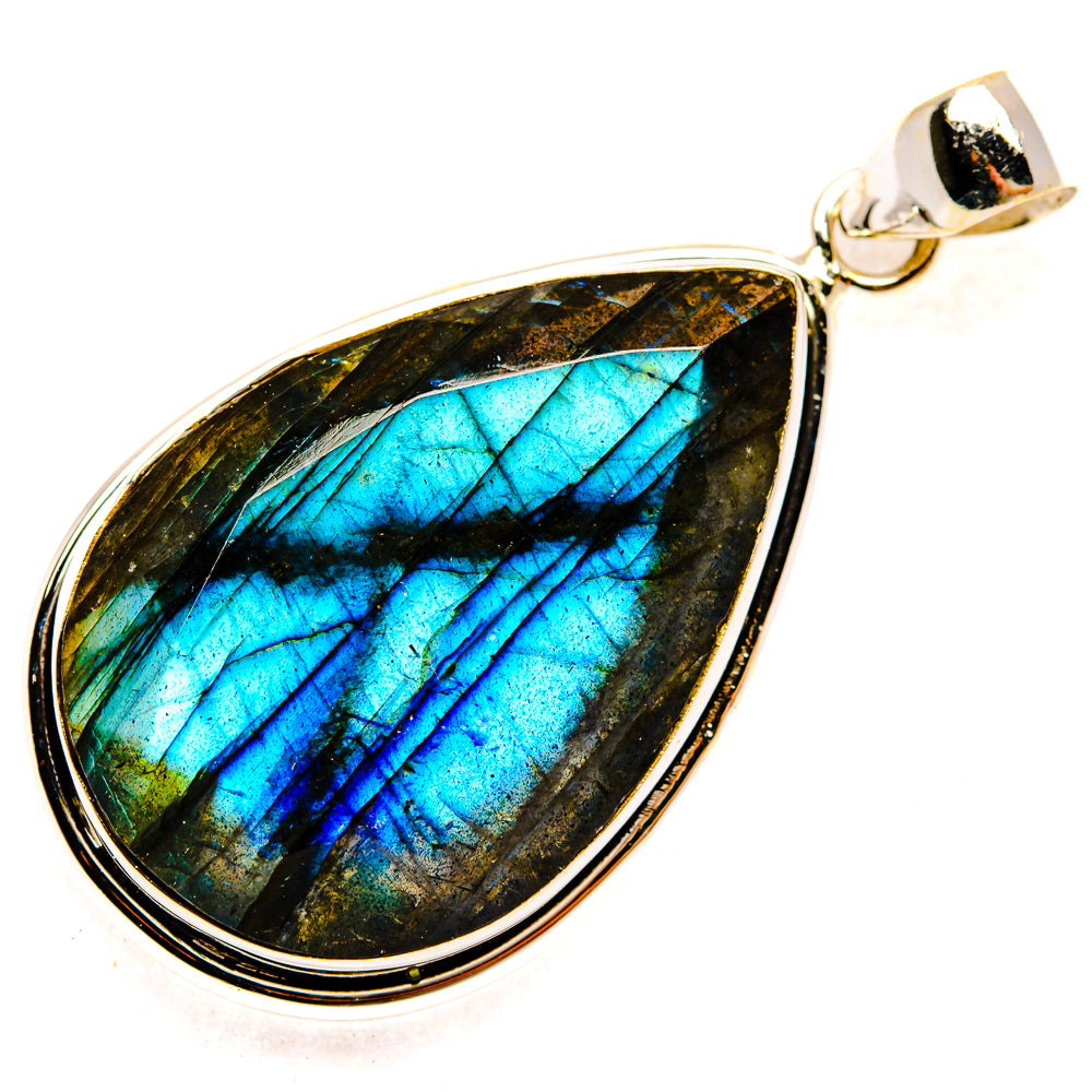 Labradorite Pendants handcrafted by Ana Silver Co - PD28684 - Photo 2