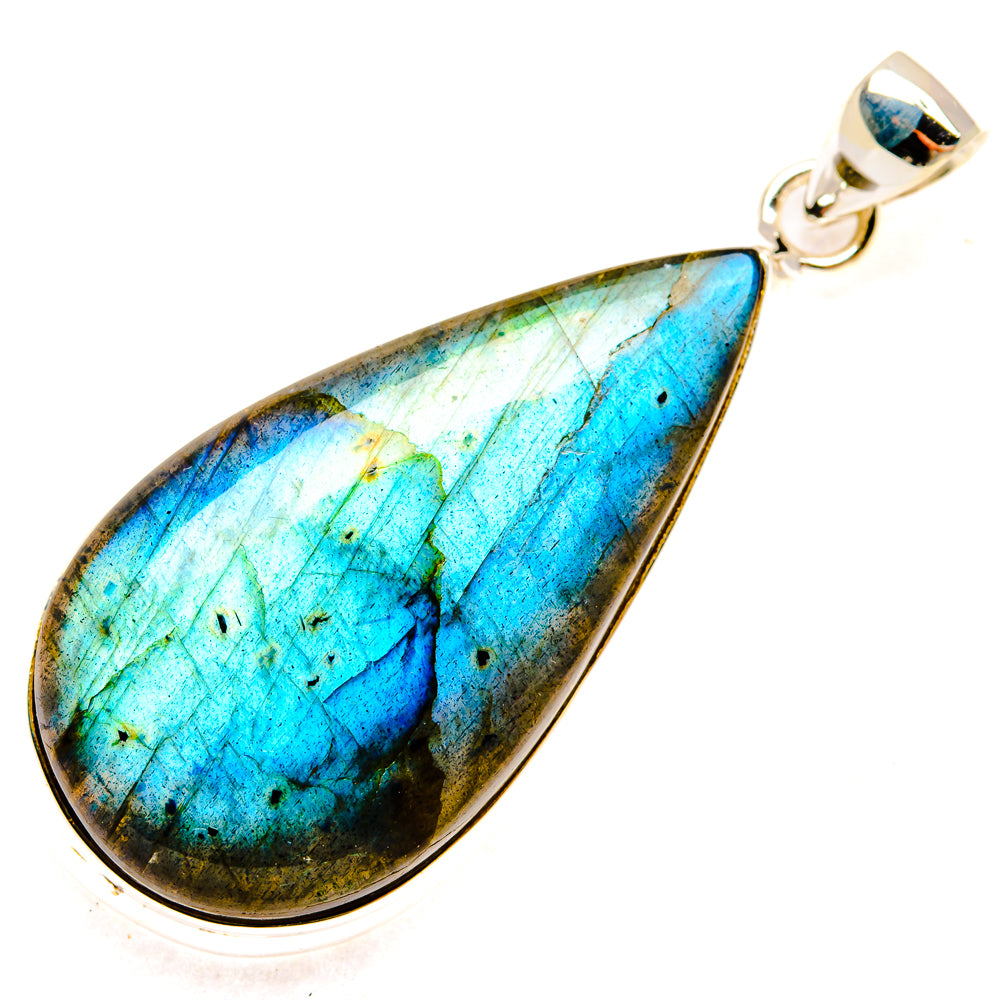 Labradorite Pendants handcrafted by Ana Silver Co - PD28687 - Photo 2