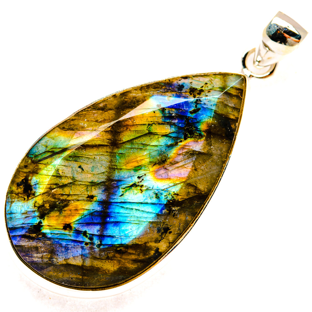 Labradorite Pendants handcrafted by Ana Silver Co - PD28695 - Photo 2