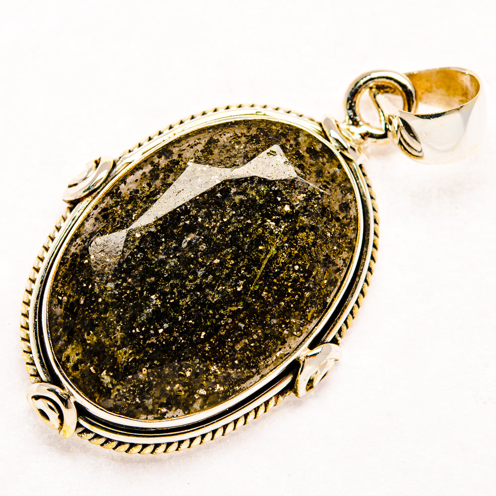 Lepidocrocite Quartz Pendants handcrafted by Ana Silver Co - PD28791 - Photo 2