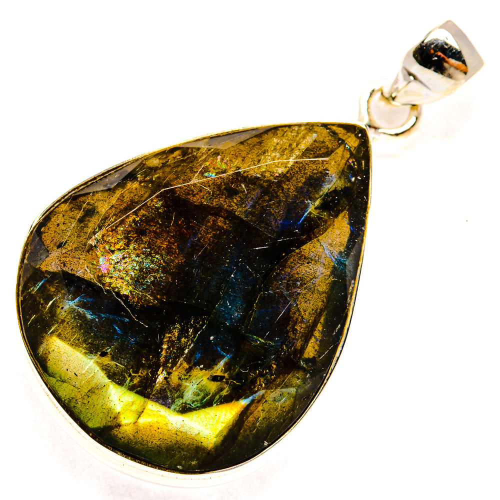 Labradorite Pendants handcrafted by Ana Silver Co - PD28804 - Photo 2