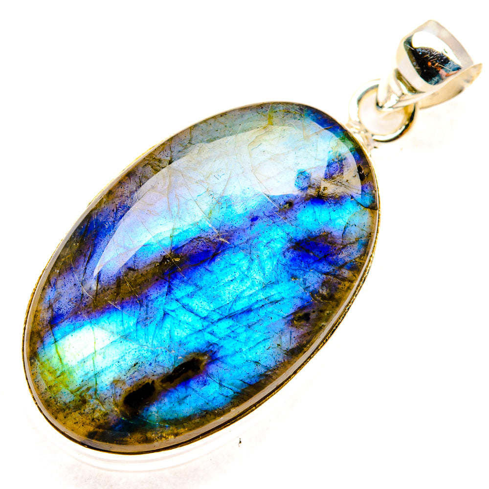 Labradorite Pendants handcrafted by Ana Silver Co - PD28811 - Photo 2