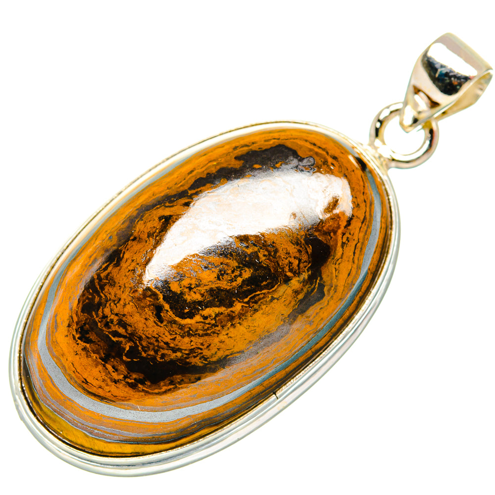 Tiger Iron Pendants handcrafted by Ana Silver Co - PD28841 - Photo 2