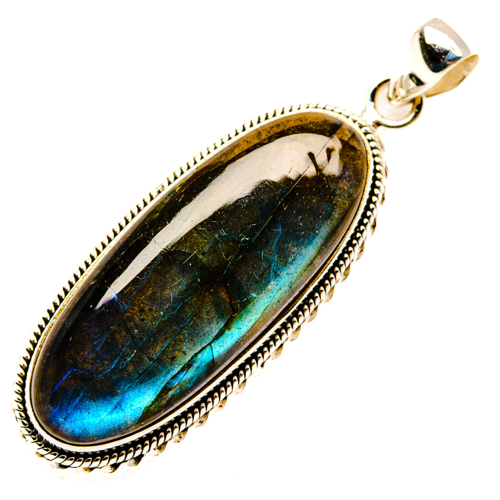 Labradorite Pendants handcrafted by Ana Silver Co - PD28939 - Photo 2