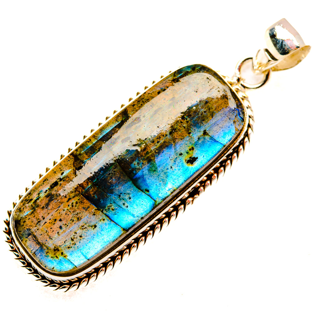 Labradorite Pendants handcrafted by Ana Silver Co - PD28942 - Photo 2