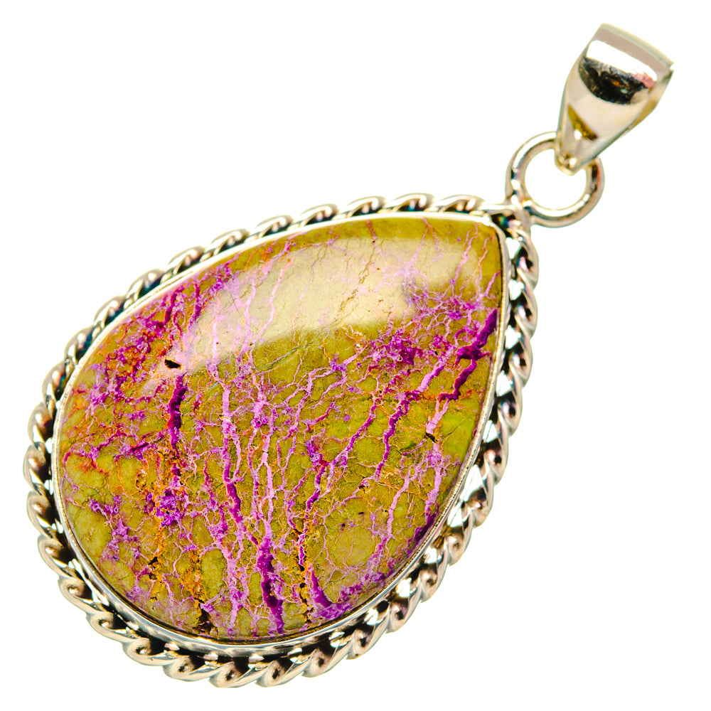 Stichtite Pendants handcrafted by Ana Silver Co - PD29073 - Photo 2