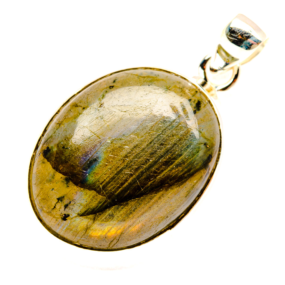 Labradorite Pendants handcrafted by Ana Silver Co - PD29088 - Photo 2