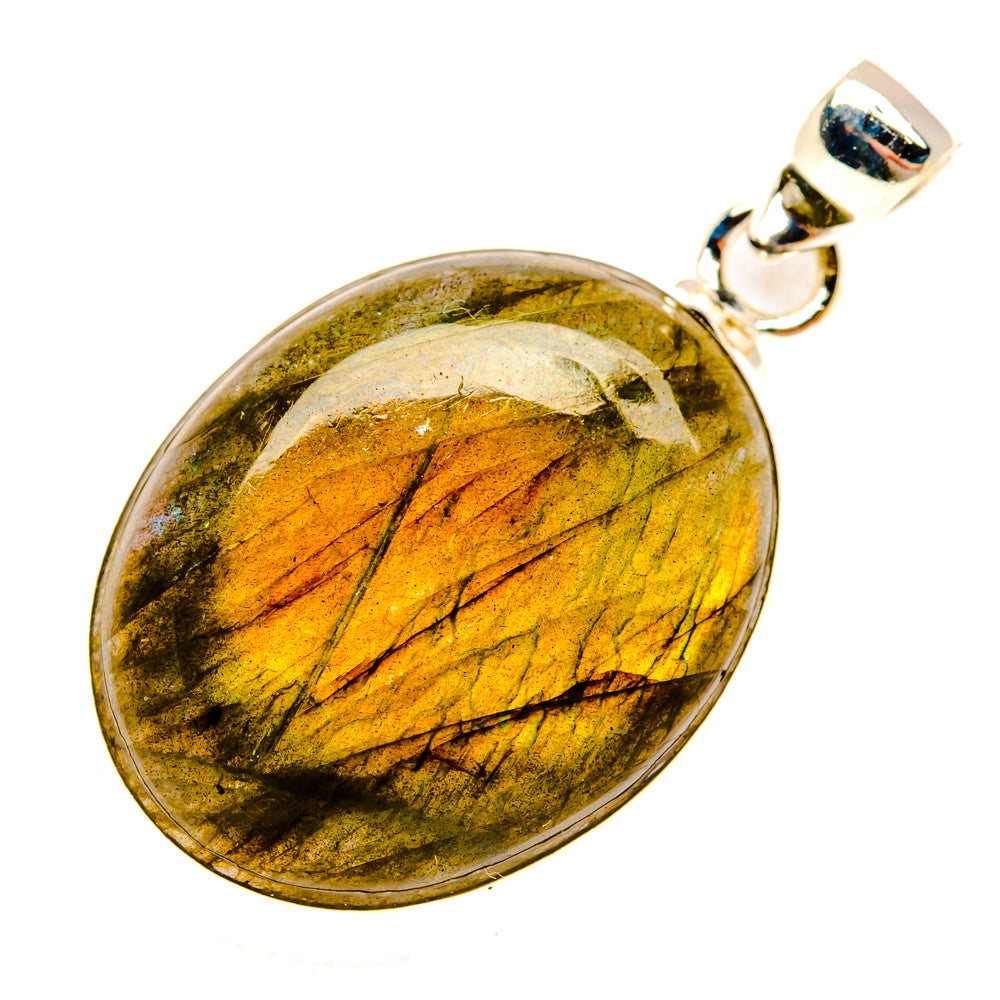 Labradorite Pendants handcrafted by Ana Silver Co - PD29119 - Photo 2