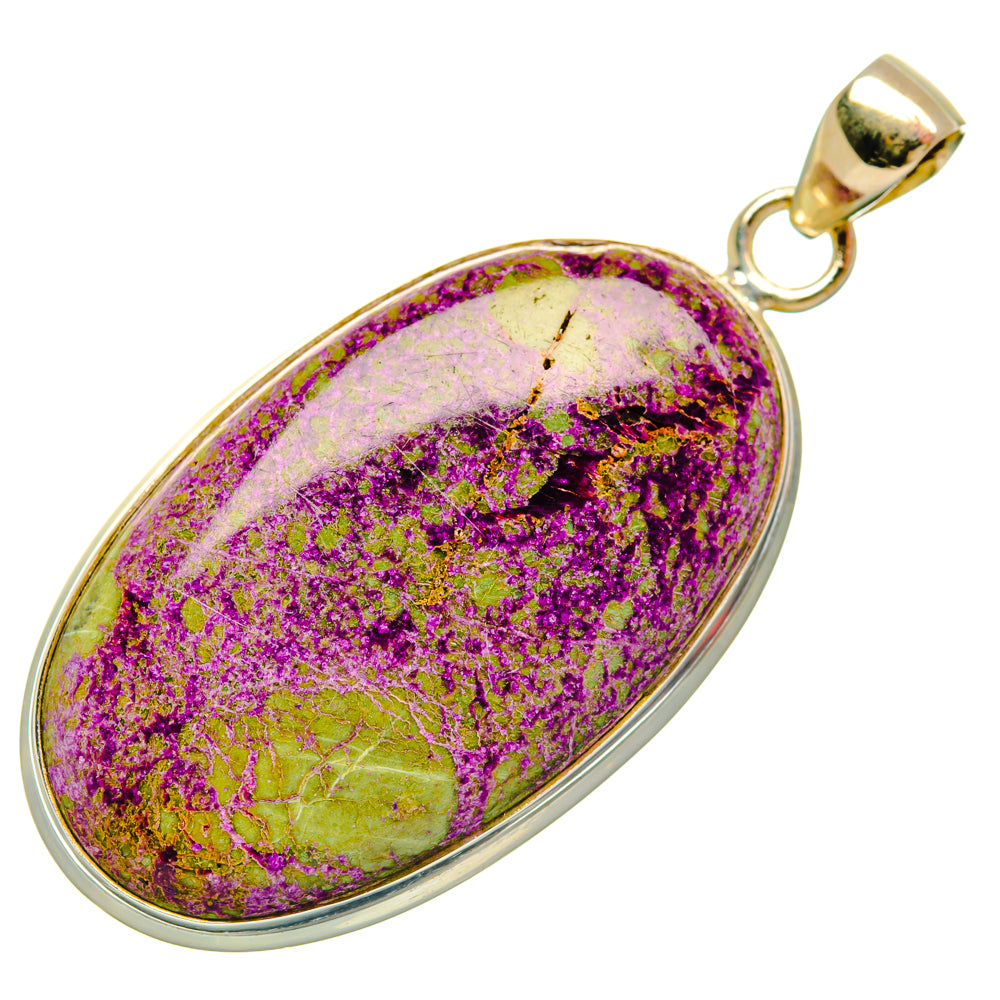 Stichtite Pendants handcrafted by Ana Silver Co - PD29233 - Photo 2