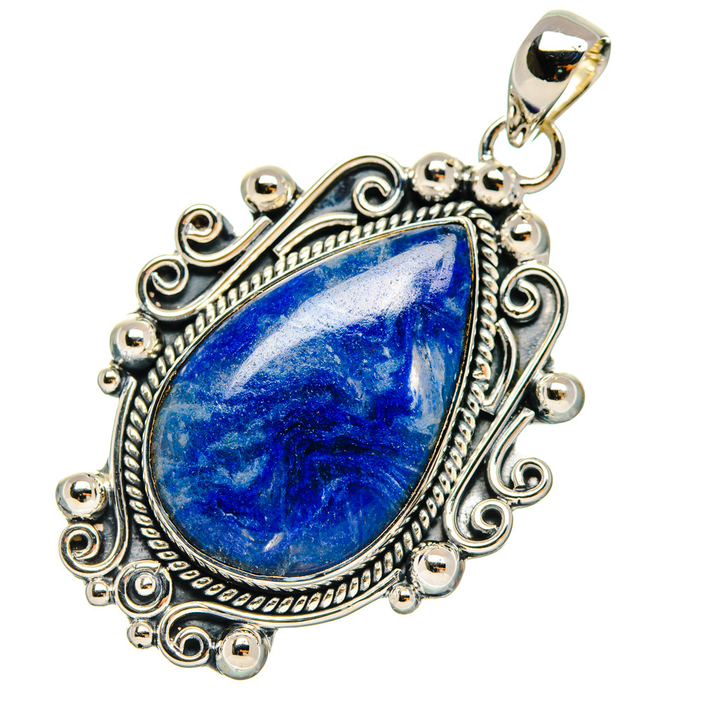 Sodalite Pendants handcrafted by Ana Silver Co - PD29349 - Photo 2