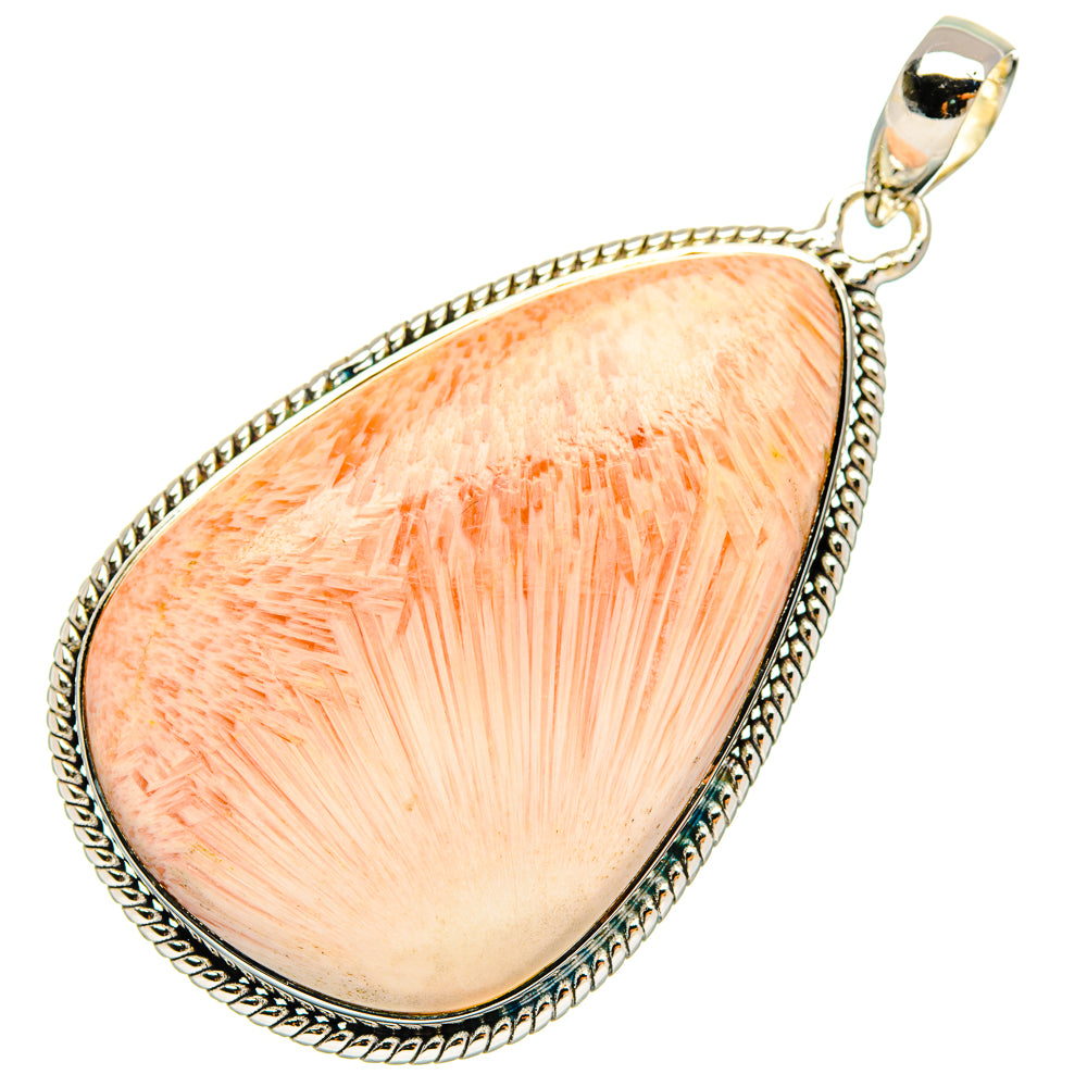 Scolecite Pendants handcrafted by Ana Silver Co - PD29361 - Photo 2