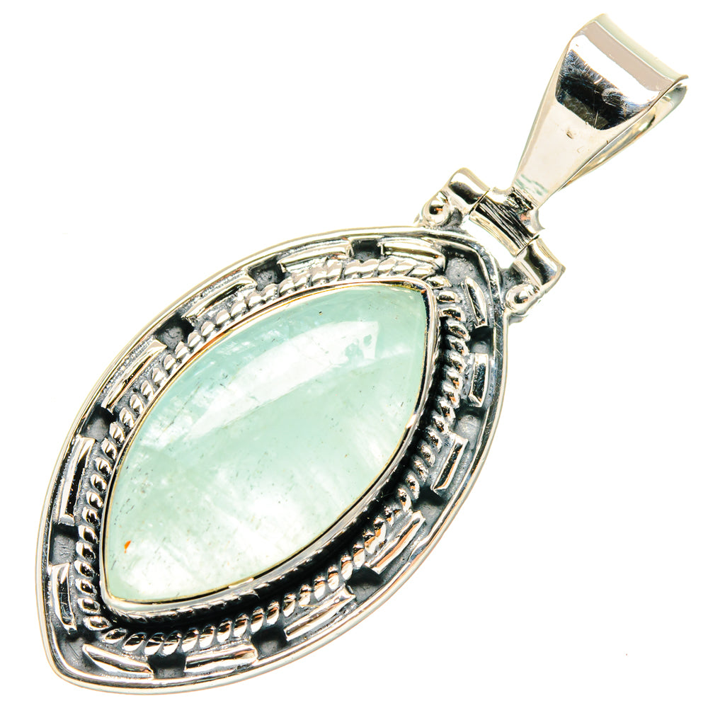 Aquamarine Pendants handcrafted by Ana Silver Co - PD29395 - Photo 2