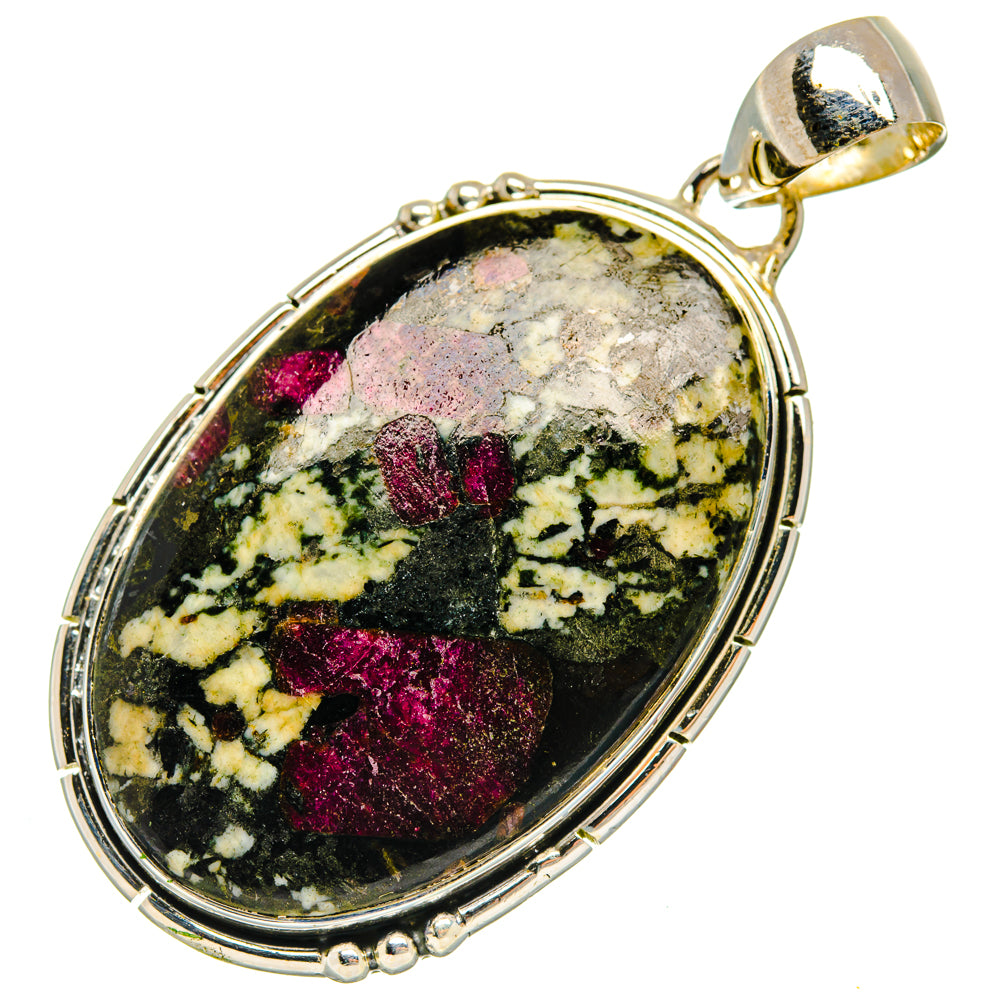 Russian Eudialyte Pendants handcrafted by Ana Silver Co - PD29418 - Photo 2
