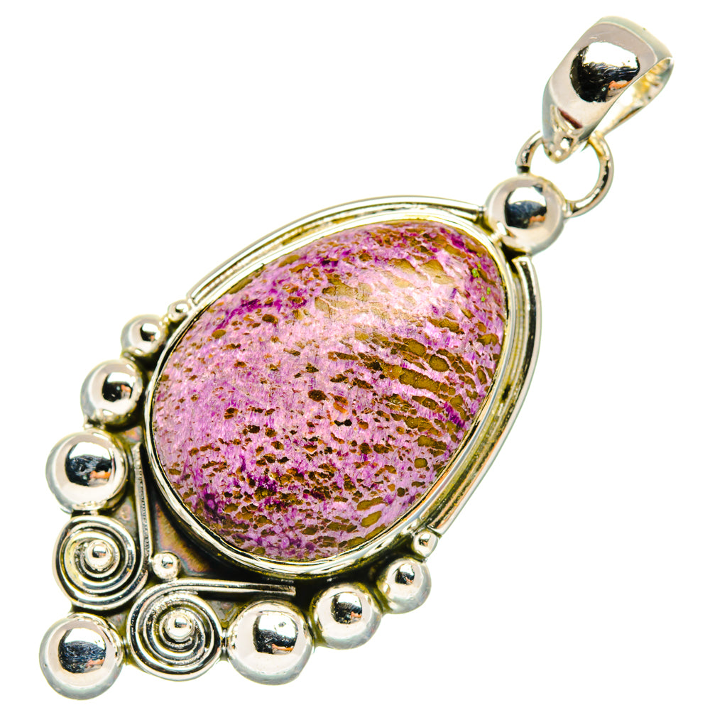 Stichtite Pendants handcrafted by Ana Silver Co - PD29446 - Photo 2