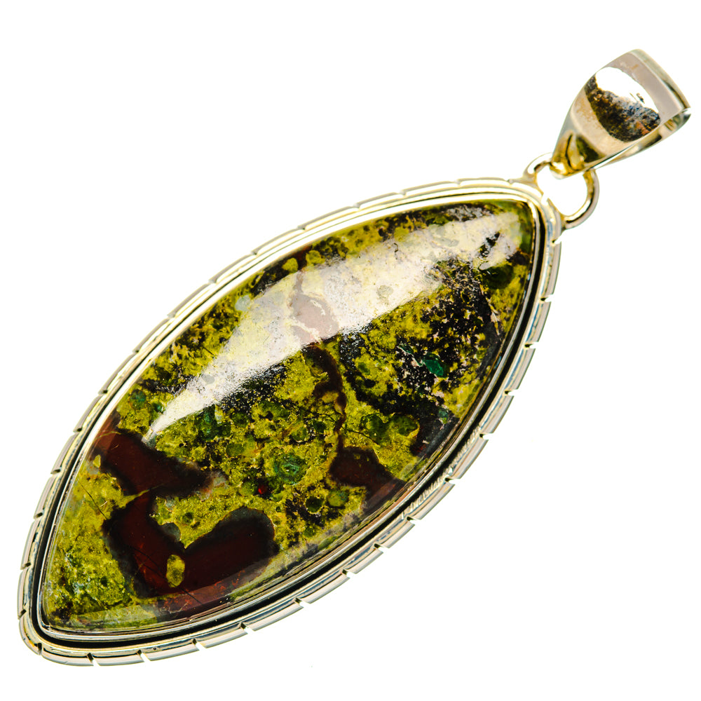 Dragon's Bloodstone Pendants handcrafted by Ana Silver Co - PD29512 - Photo 2