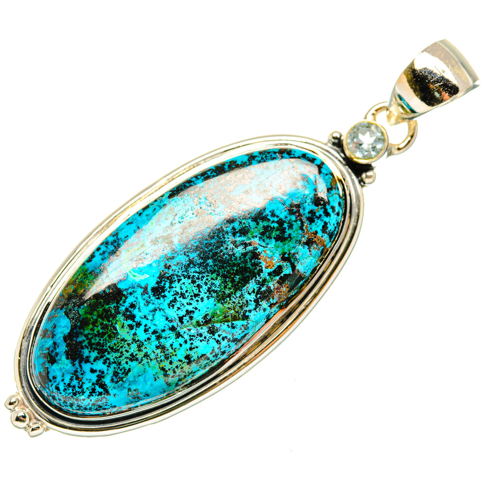 Shattuckite Pendants handcrafted by Ana Silver Co - PD29519 - Photo 2