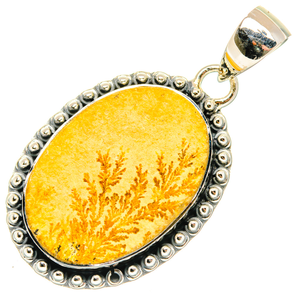 Germany Psilomelane Dendrite Pendants handcrafted by Ana Silver Co - PD29568 - Photo 2