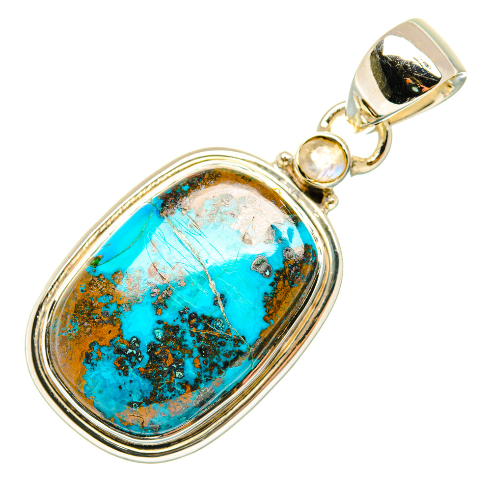 Shattuckite Pendants handcrafted by Ana Silver Co - PD29638 - Photo 2