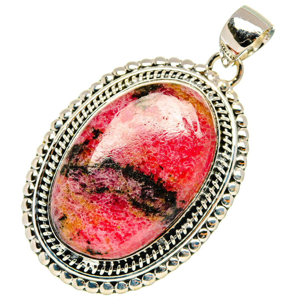 Rhodonite Pendants handcrafted by Ana Silver Co - PD29685 - Photo 2