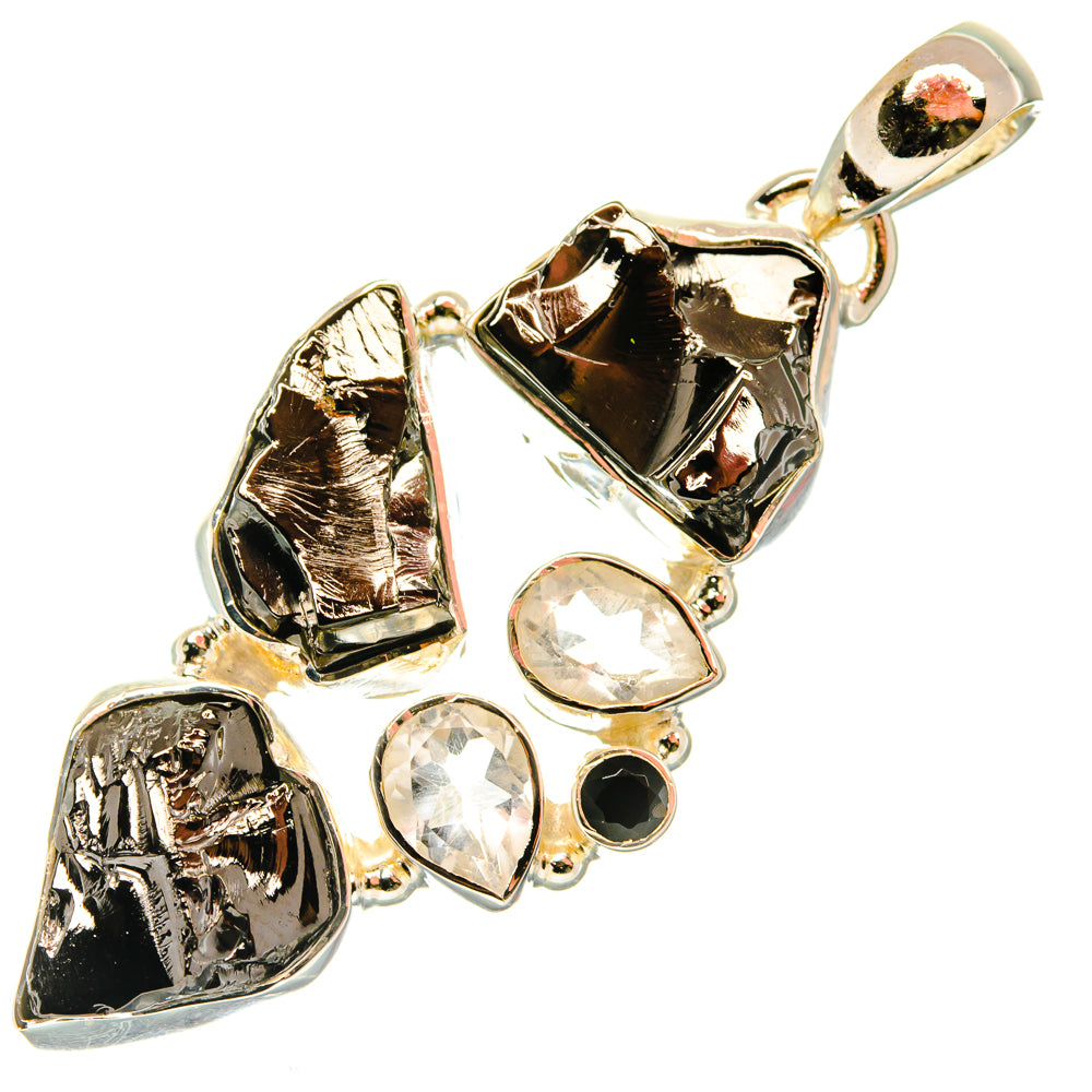 Shungite Pendants handcrafted by Ana Silver Co - PD29749 - Photo 2