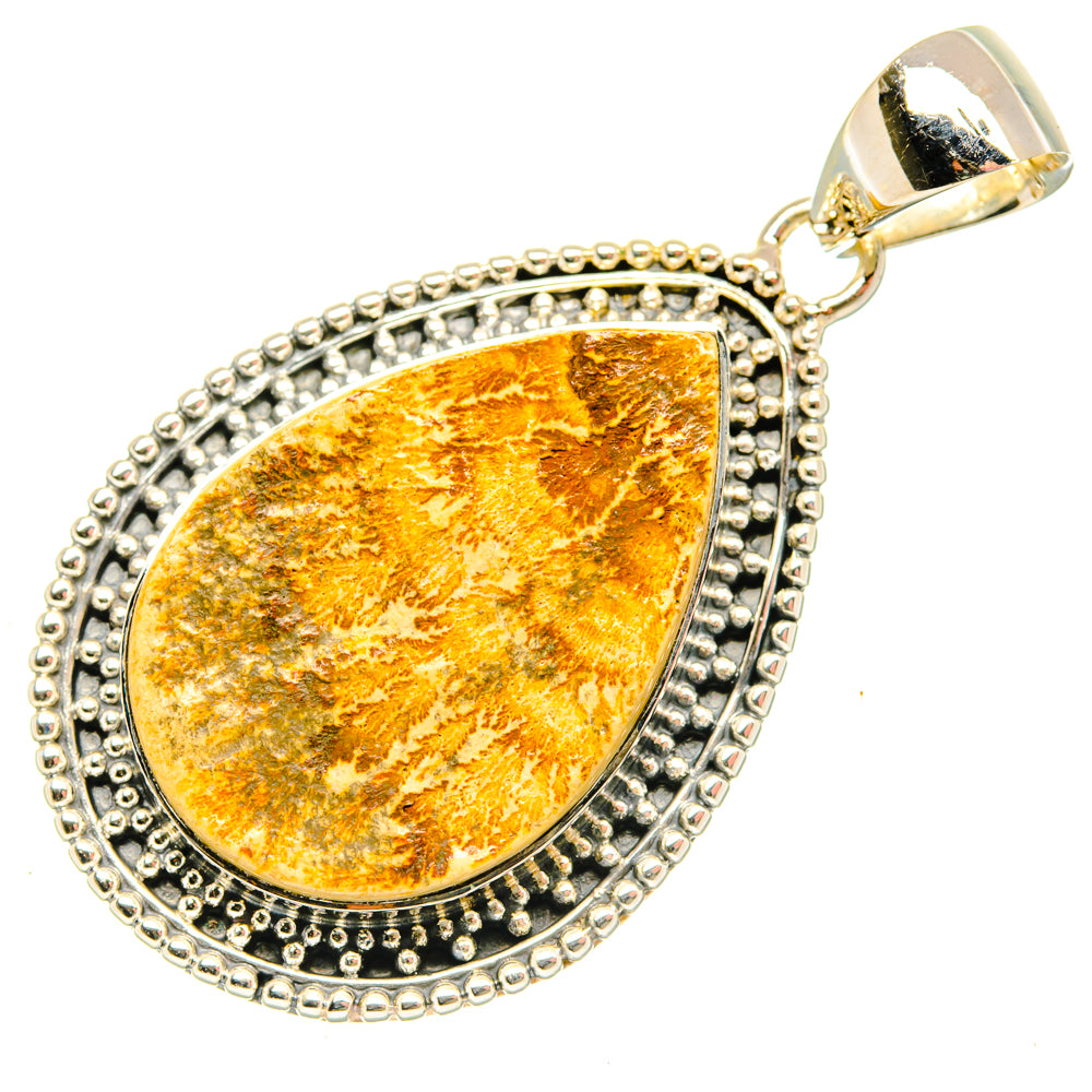 Germany Psilomelane Dendrite Pendants handcrafted by Ana Silver Co - PD29793 - Photo 2