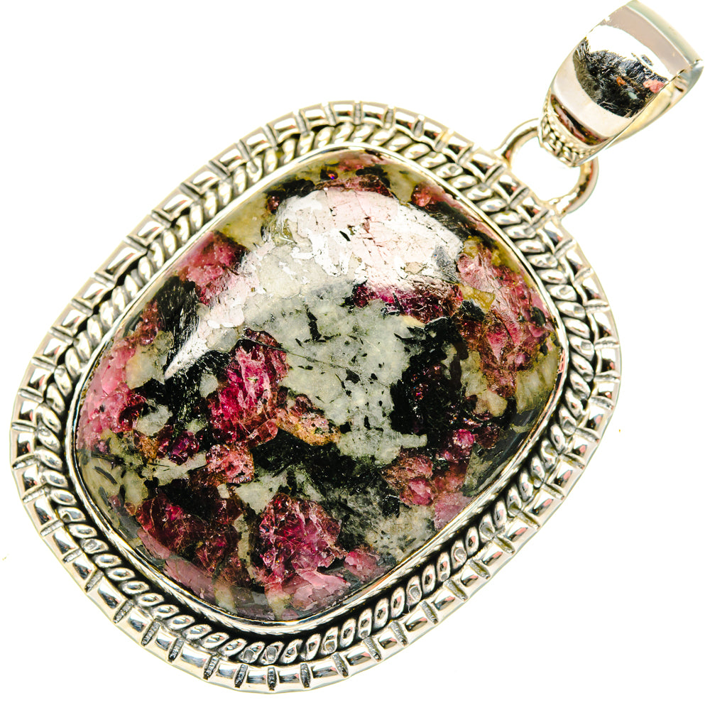 Russian Eudialyte Pendants handcrafted by Ana Silver Co - PD29797 - Photo 2