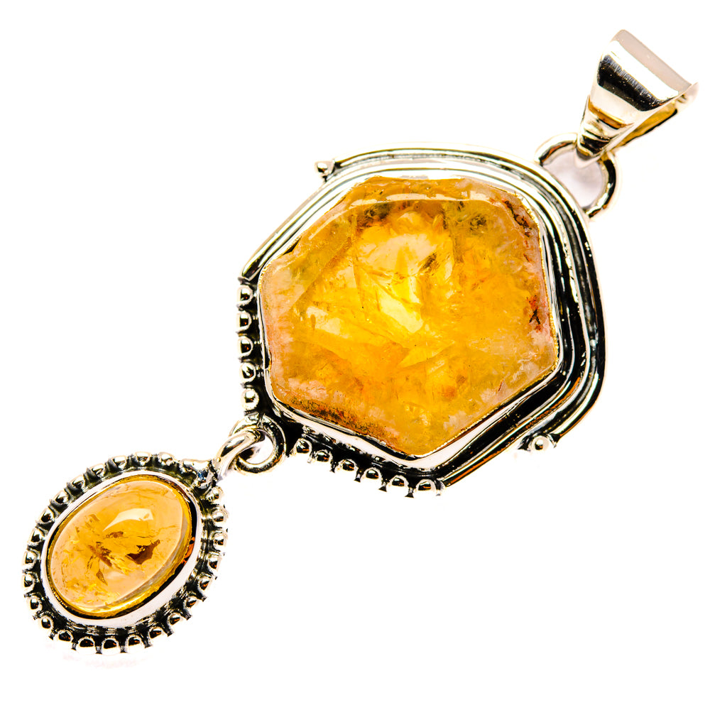 Citrine Pendants handcrafted by Ana Silver Co - PD29858 - Photo 2