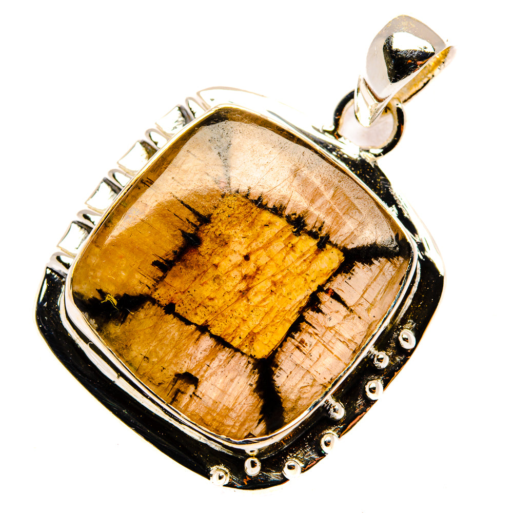 Chiastolite Pendants handcrafted by Ana Silver Co - PD29878 - Photo 2