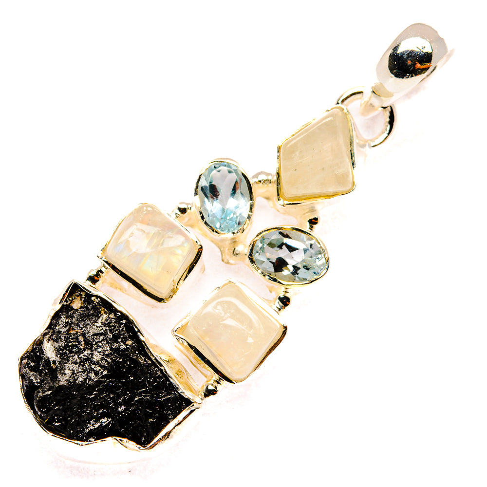 Tektite Pendants handcrafted by Ana Silver Co - PD29900 - Photo 2