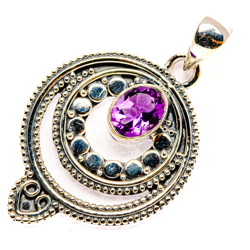 Amethyst Pendants handcrafted by Ana Silver Co - PD29902 - Photo 2