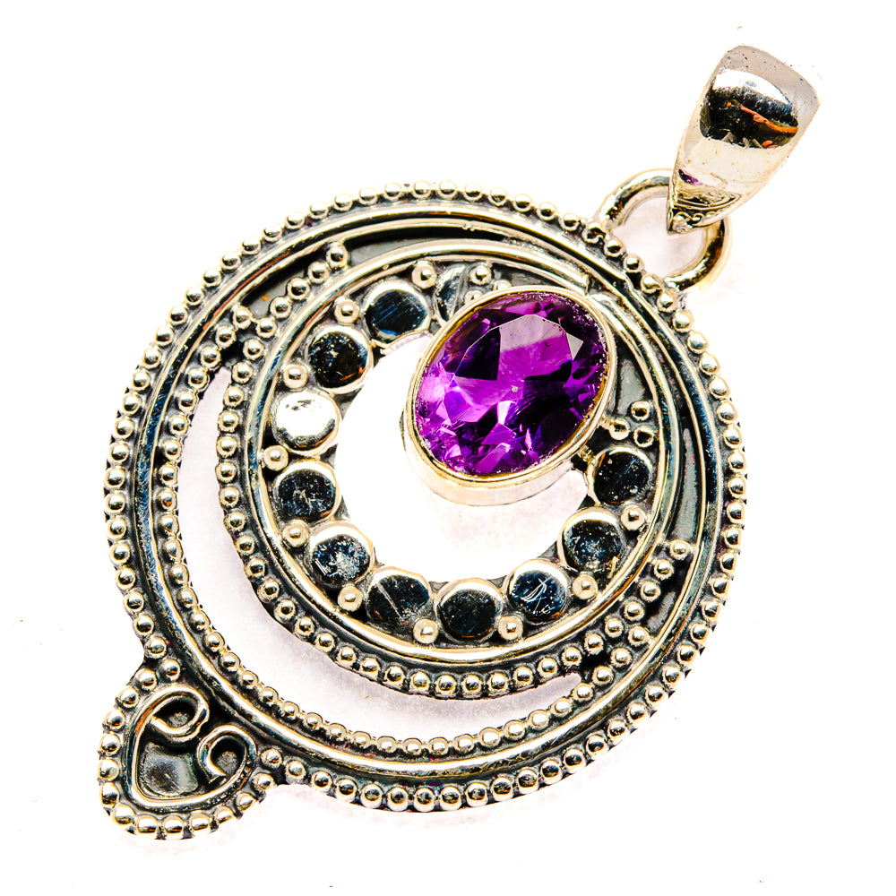 Amethyst Pendants handcrafted by Ana Silver Co - PD29904 - Photo 2