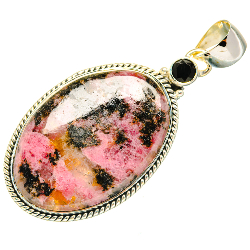 Rhodonite Pendants handcrafted by Ana Silver Co - PD29920 - Photo 2