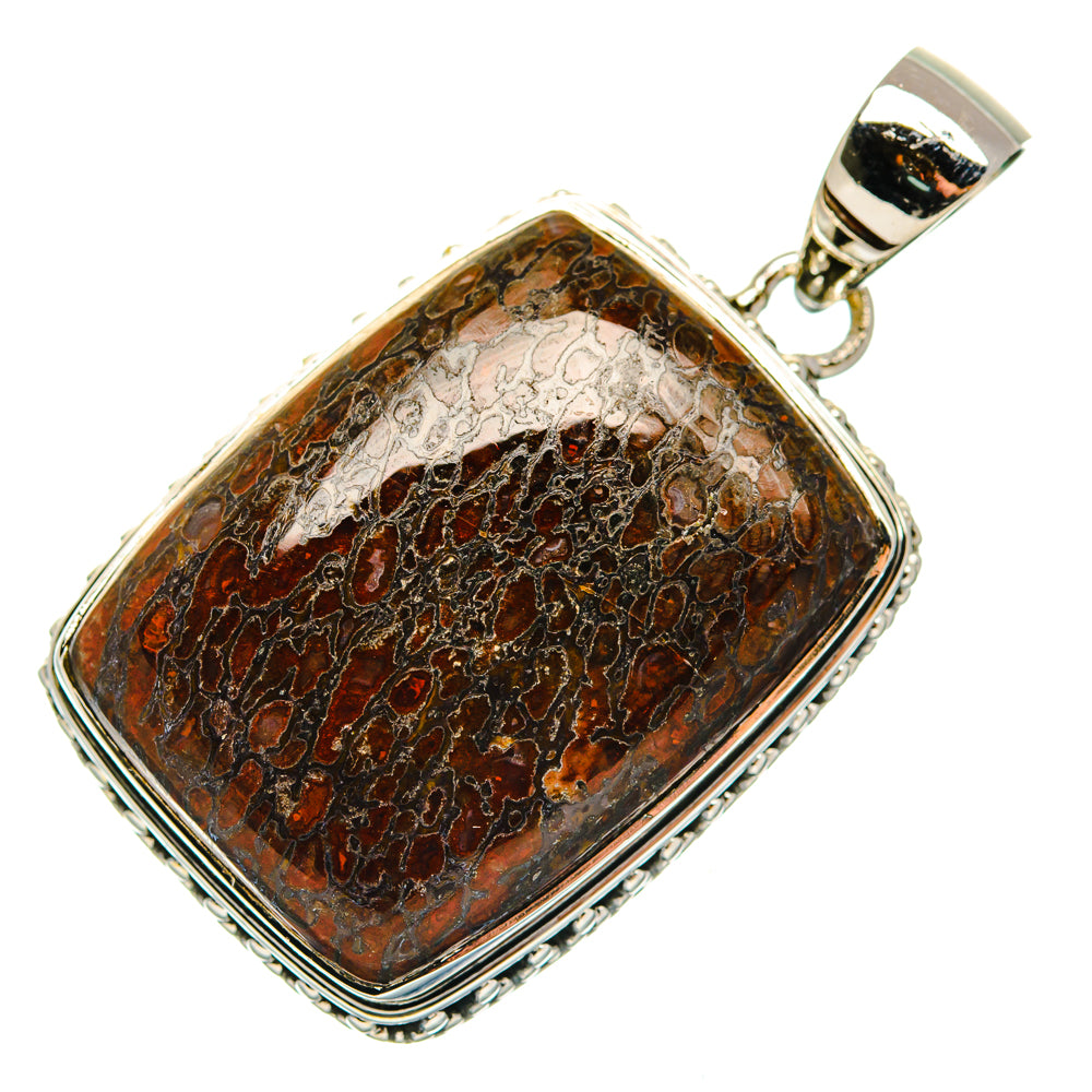 Dinosaur Bone Pendants handcrafted by Ana Silver Co - PD29939 - Photo 2