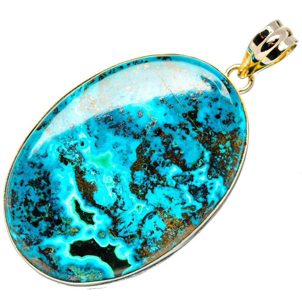 Shattuckite Pendants handcrafted by Ana Silver Co - PD29974 - Photo 2