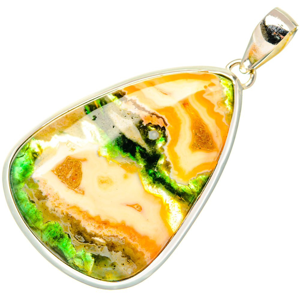 Ocean Jasper Pendants handcrafted by Ana Silver Co - PD29980 - Photo 2