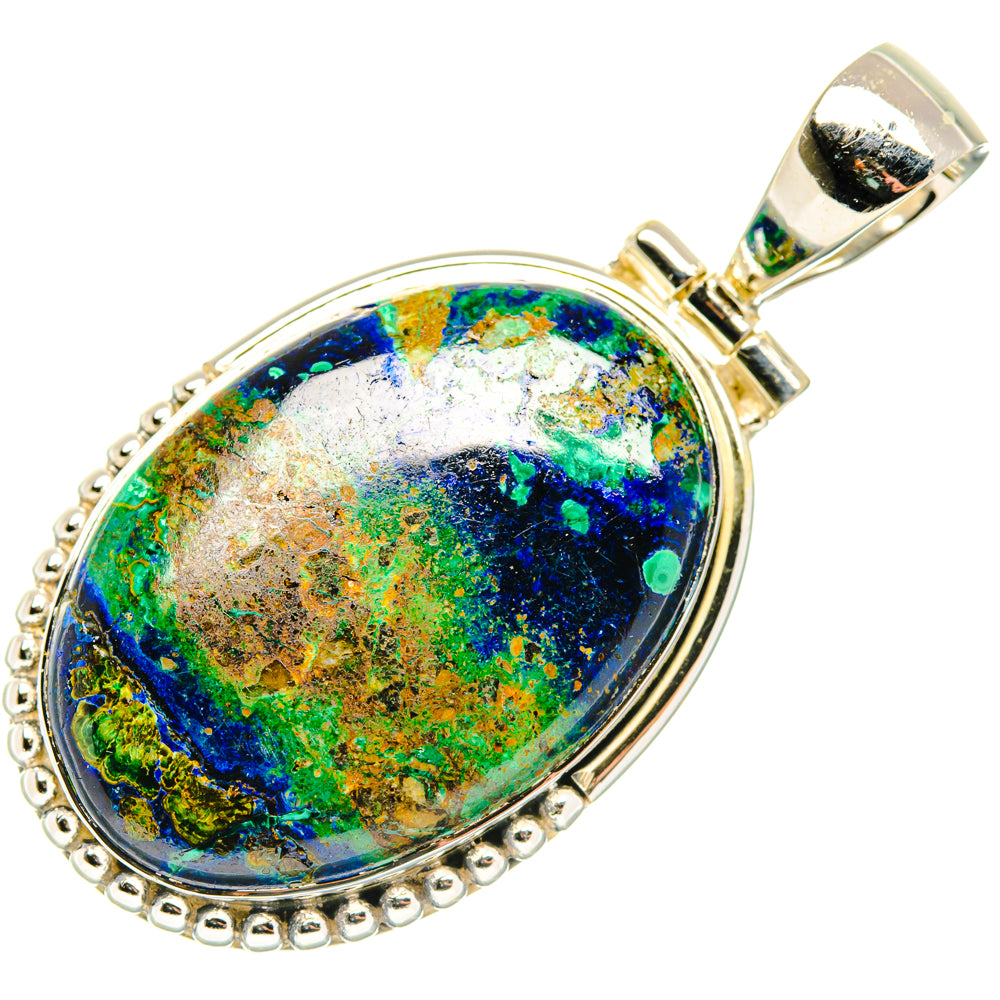 Azurite Pendants handcrafted by Ana Silver Co - PD29997 - Photo 2