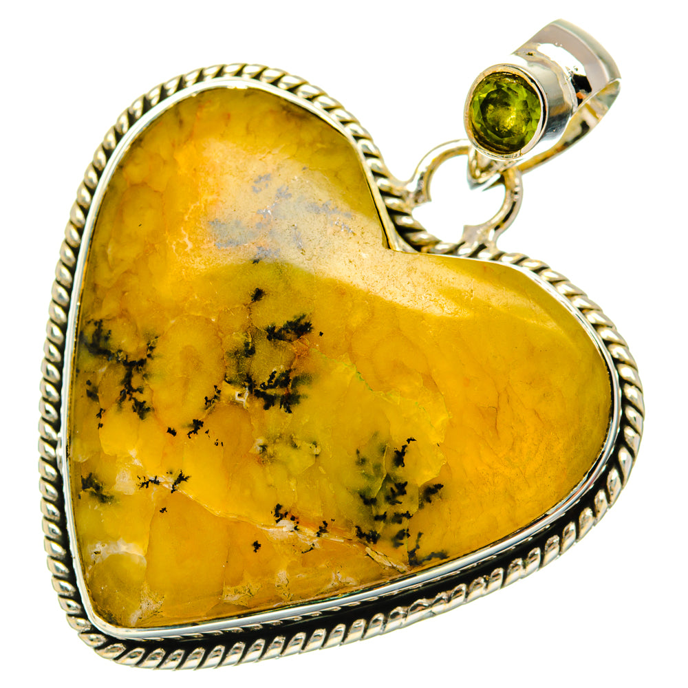 Dendritic Agate Pendants handcrafted by Ana Silver Co - PD30008 - Photo 2