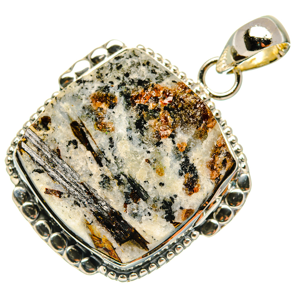 Astrophyllite Pendants handcrafted by Ana Silver Co - PD30021 - Photo 2