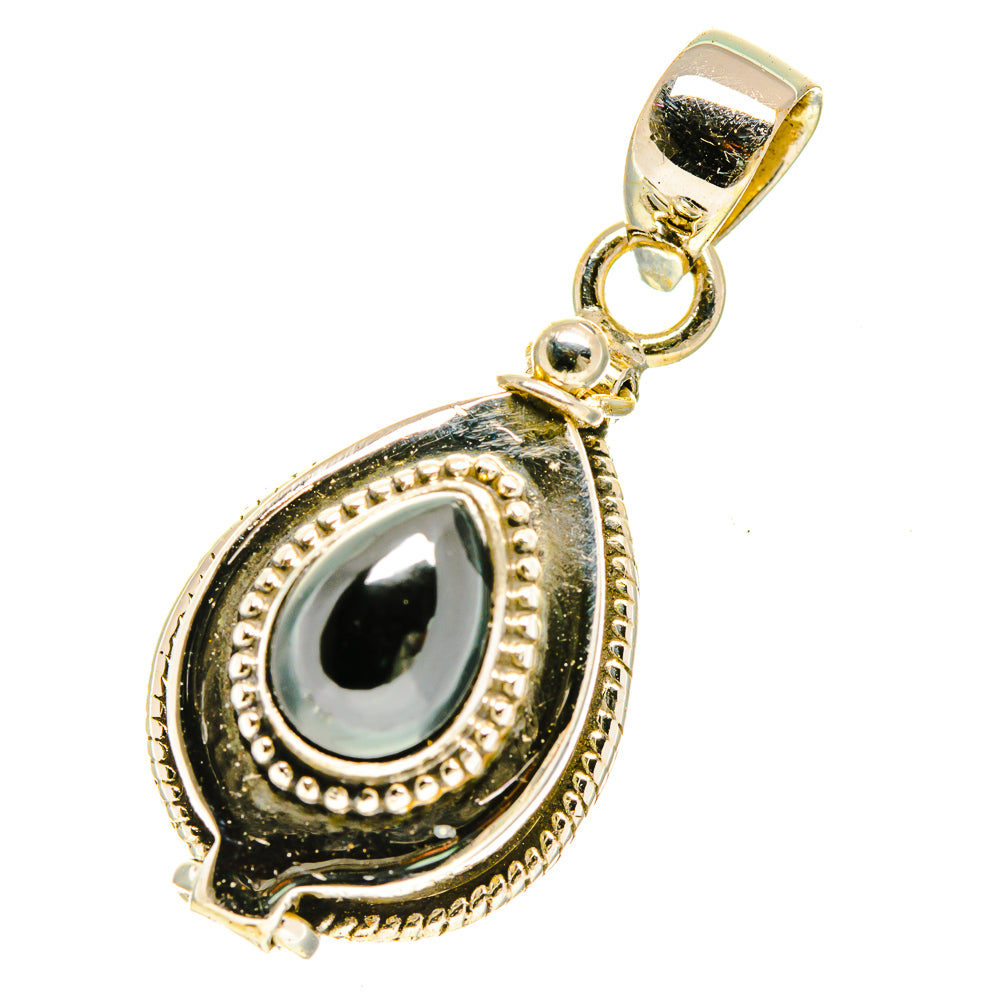 Hematite Pendants handcrafted by Ana Silver Co - PD3004