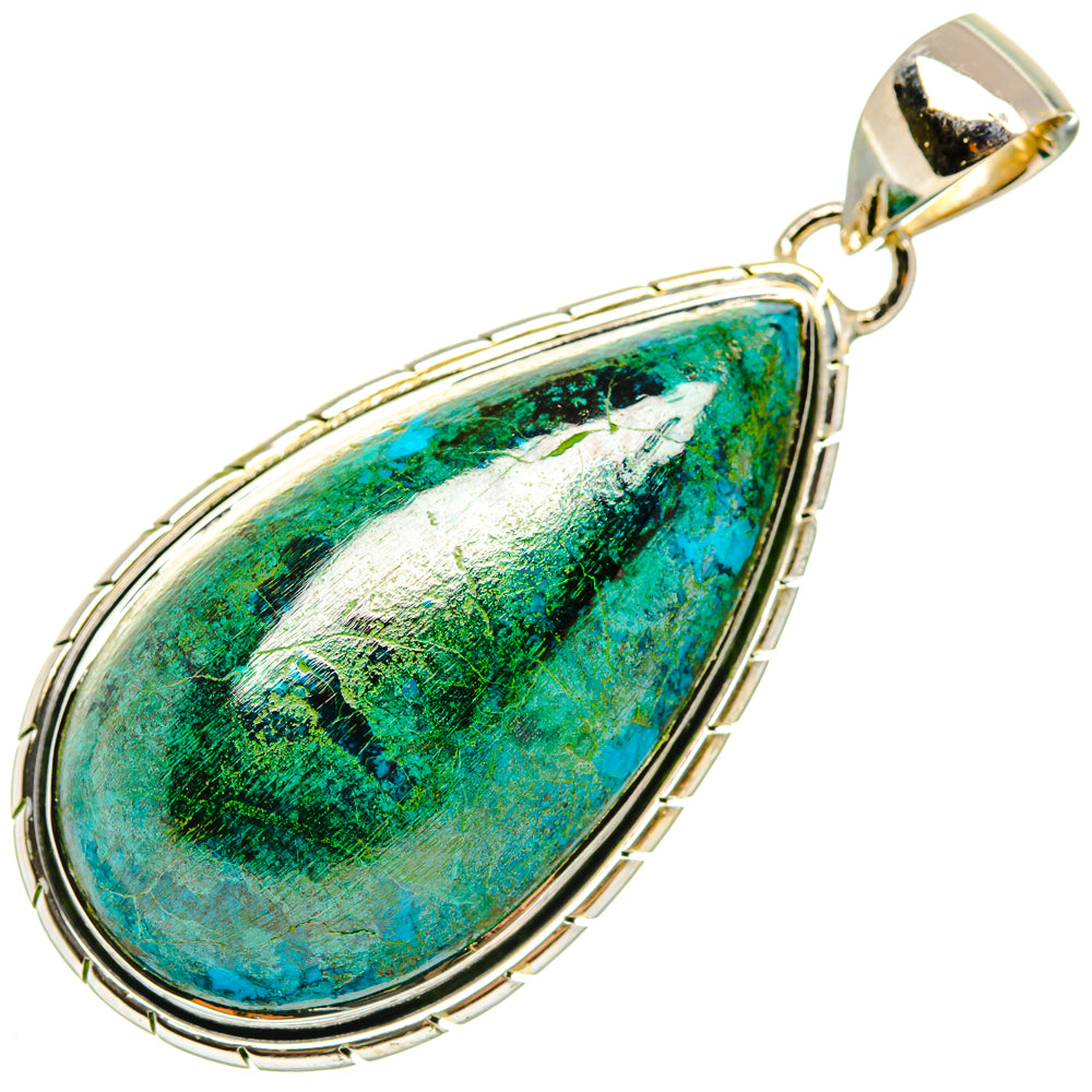 Azurite Pendants handcrafted by Ana Silver Co - PD30044 - Photo 2
