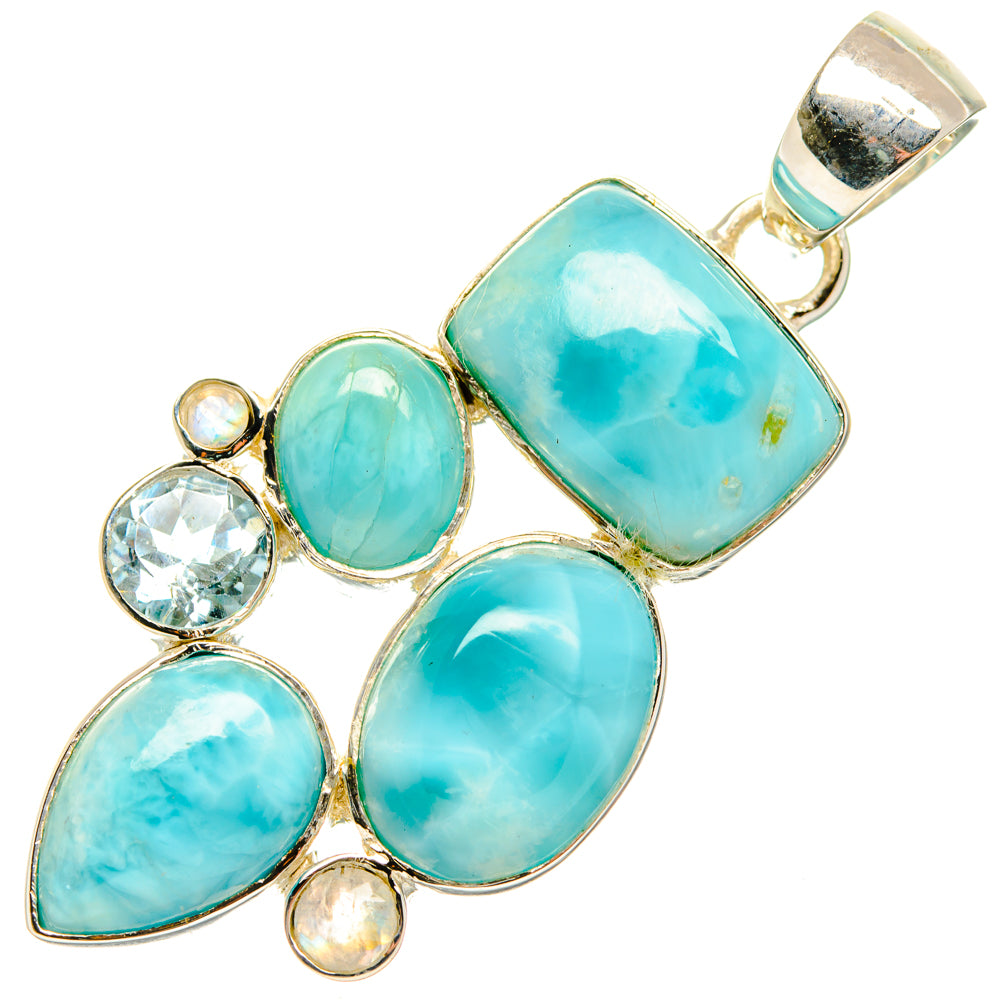 Larimar Pendants handcrafted by Ana Silver Co - PD30064 - Photo 2