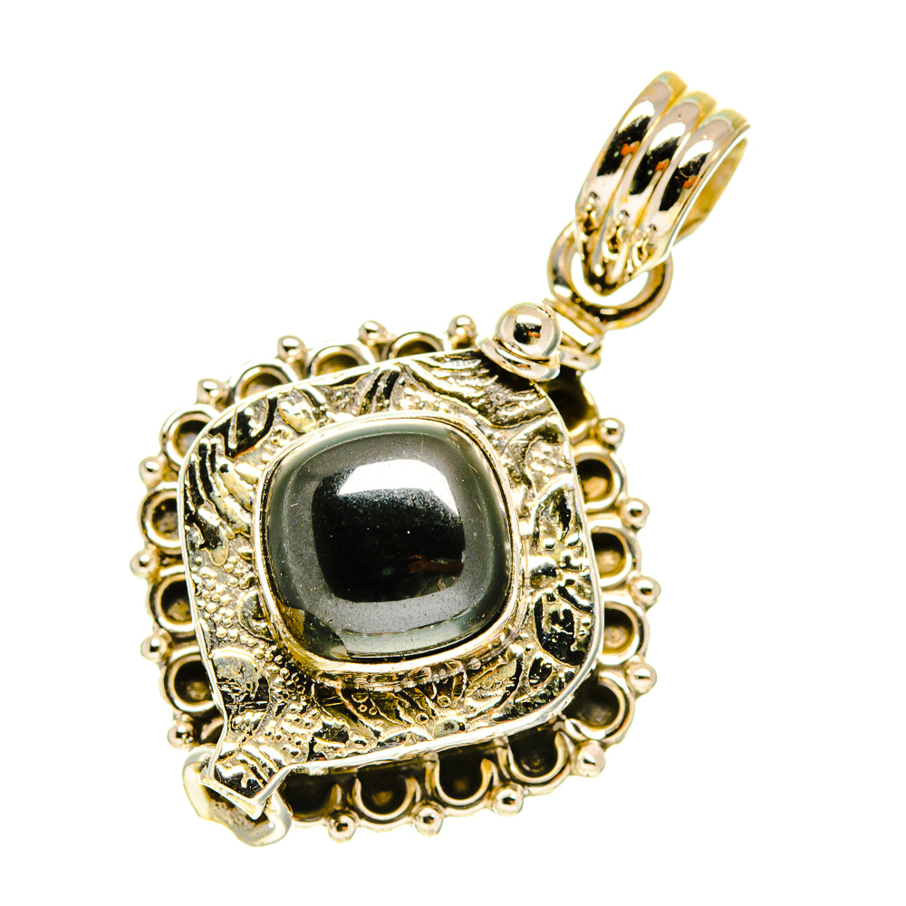 Hematite Pendants handcrafted by Ana Silver Co - PD3009