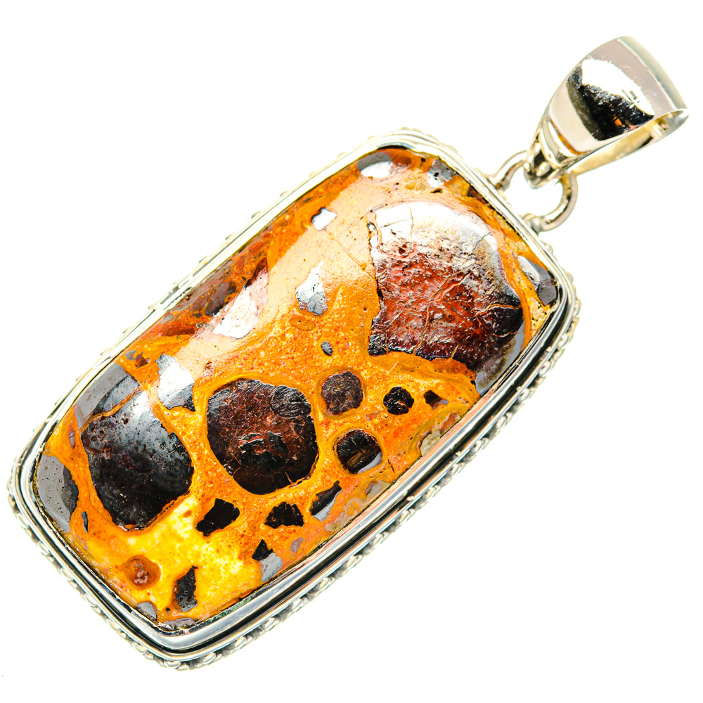 Bauxite Pendants handcrafted by Ana Silver Co - PD30107 - Photo 2