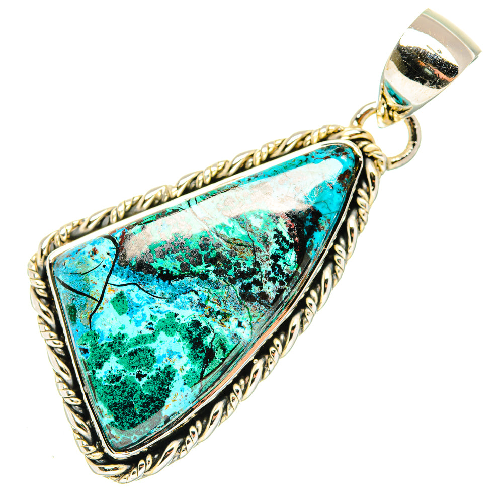 Shattuckite Pendants handcrafted by Ana Silver Co - PD30139 - Photo 2