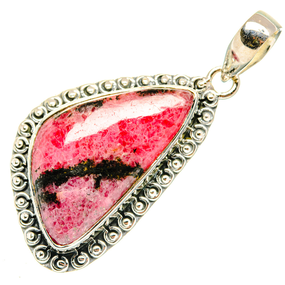 Rhodonite Pendants handcrafted by Ana Silver Co - PD30144 - Photo 2