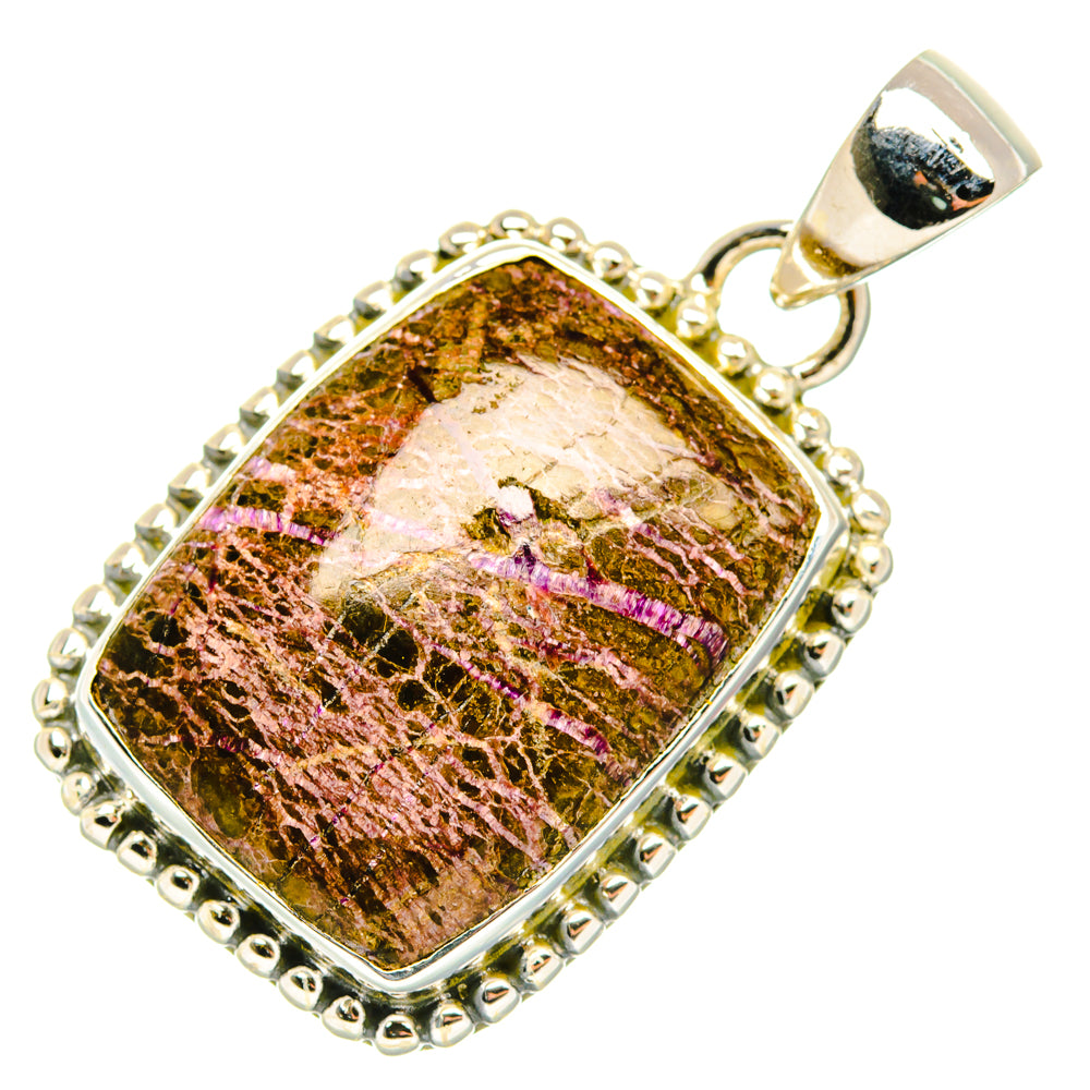Stichtite Pendants handcrafted by Ana Silver Co - PD30166 - Photo 2