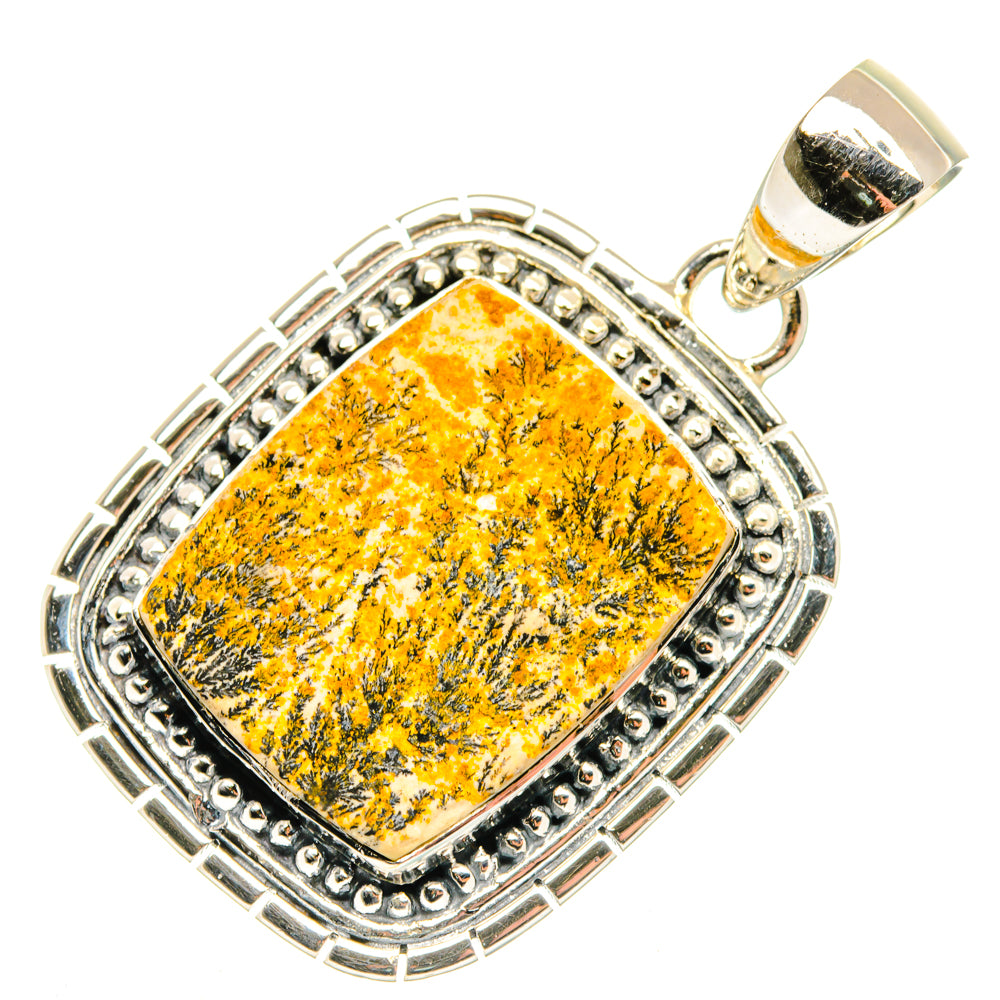Germany Psilomelane Dendrite Pendants handcrafted by Ana Silver Co - PD30209 - Photo 2